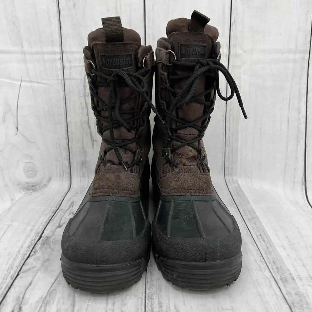Northside EVEREST Brown Winter Boots Waterproof Size 9 Men's